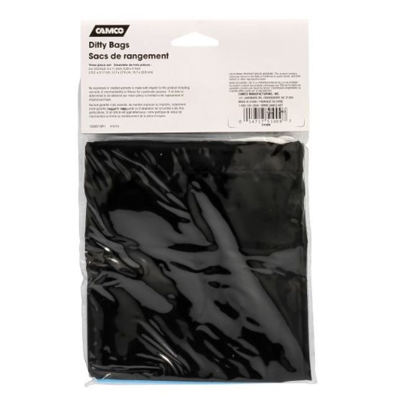 Ditty Bags, Nylon 3 pack